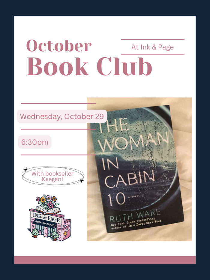 October Book Club with Keegan!