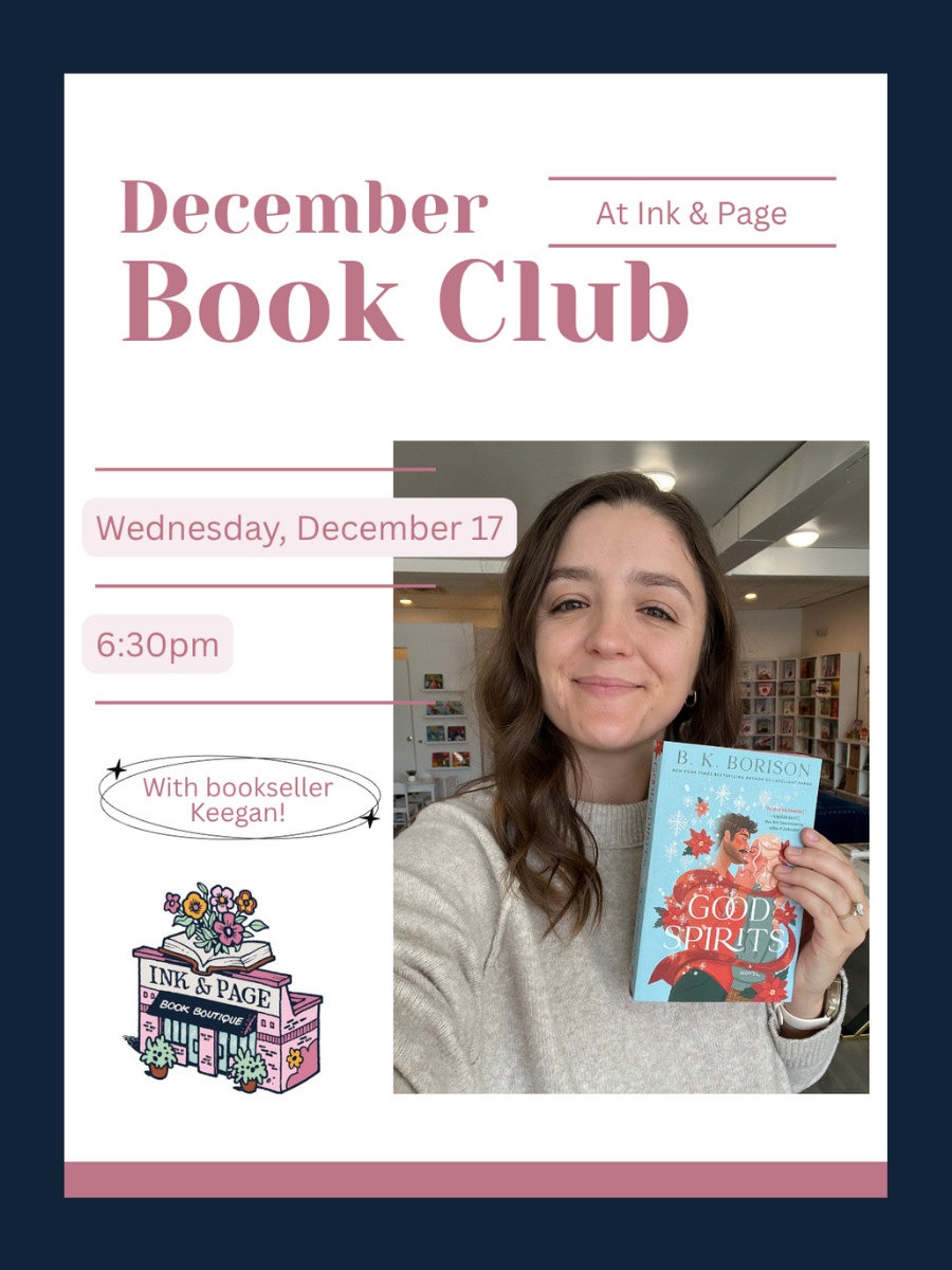 December Book Club with Keegan! (Copy)