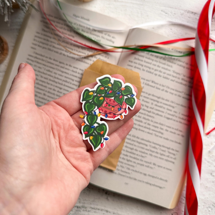 Holiday Plant Sticker