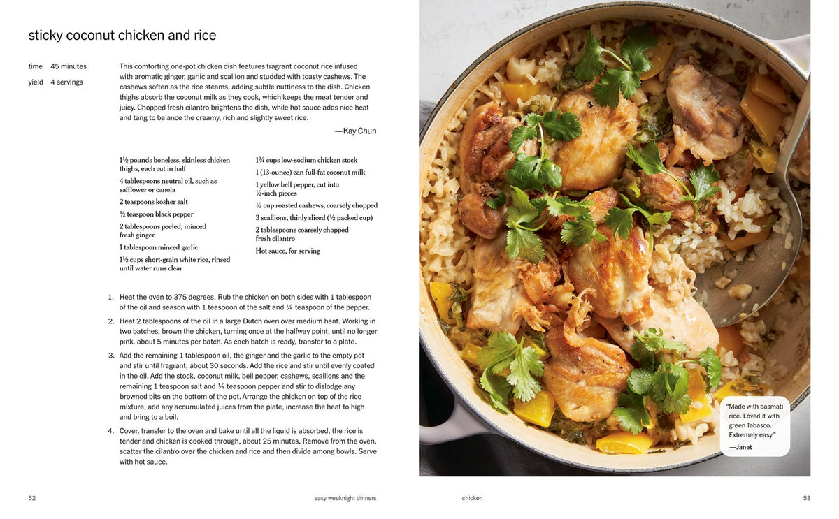 Easy Weeknight Dinners: 100 Fast, Flavor-Packed Meals for Busy People Who Still Want Something Good to Eat [A Cookbook]