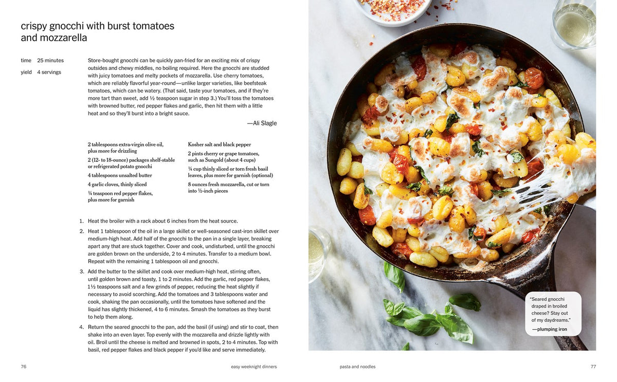 Easy Weeknight Dinners: 100 Fast, Flavor-Packed Meals for Busy People Who Still Want Something Good to Eat [A Cookbook]