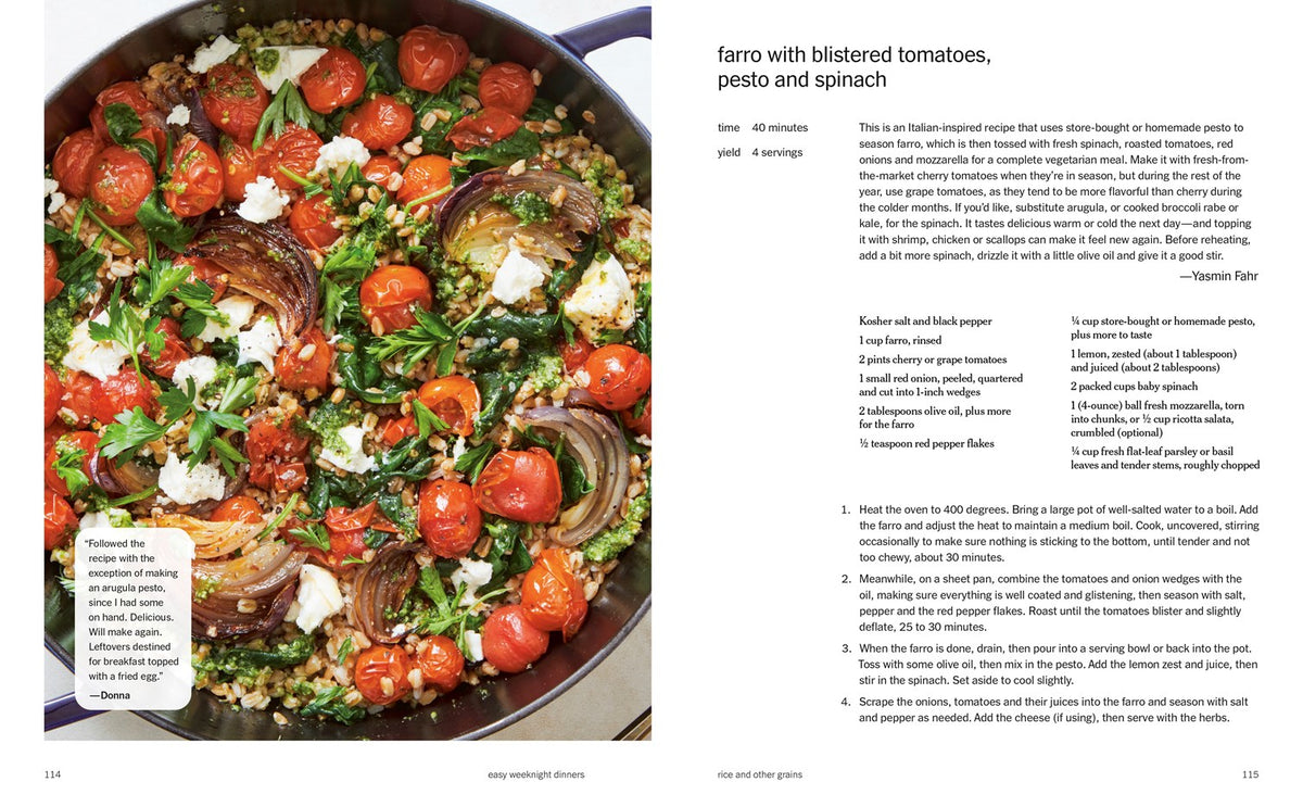 Easy Weeknight Dinners: 100 Fast, Flavor-Packed Meals for Busy People Who Still Want Something Good to Eat [A Cookbook]