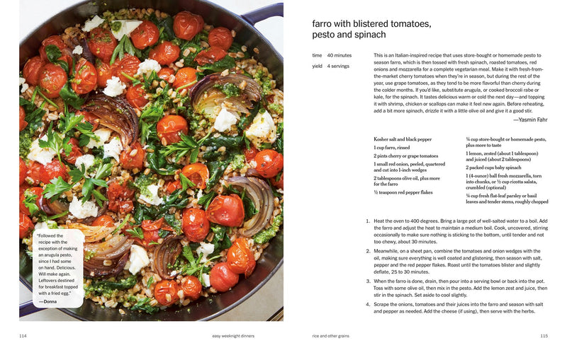 Easy Weeknight Dinners: 100 Fast, Flavor-Packed Meals for Busy People Who Still Want Something Good to Eat [A Cookbook]