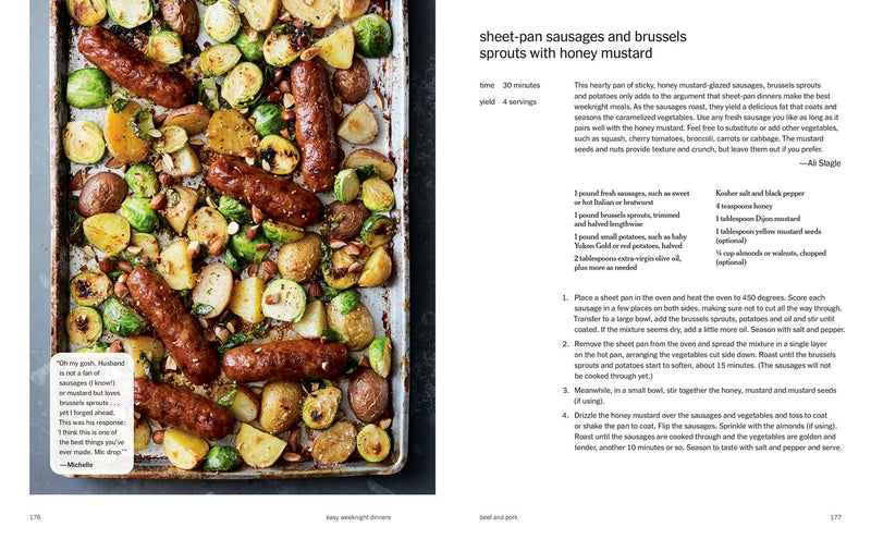 Easy Weeknight Dinners: 100 Fast, Flavor-Packed Meals for Busy People Who Still Want Something Good to Eat [A Cookbook]