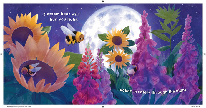 When Bumblebees Go to Sleep board book