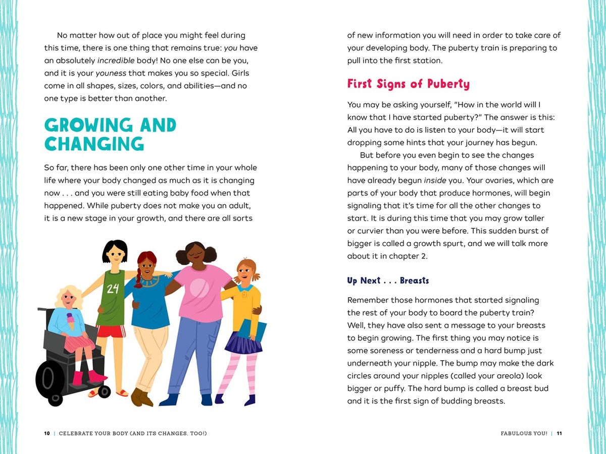 Celebrate Your Body (and Its Changes, Too!): The Ultimate Puberty Book for Girls