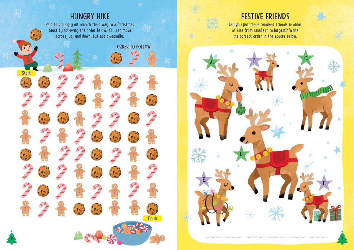 The Tree-mendous Christmas Activity Book: Filled with mazes, spot-the-difference puzzles, matching pairs and other fun festive games