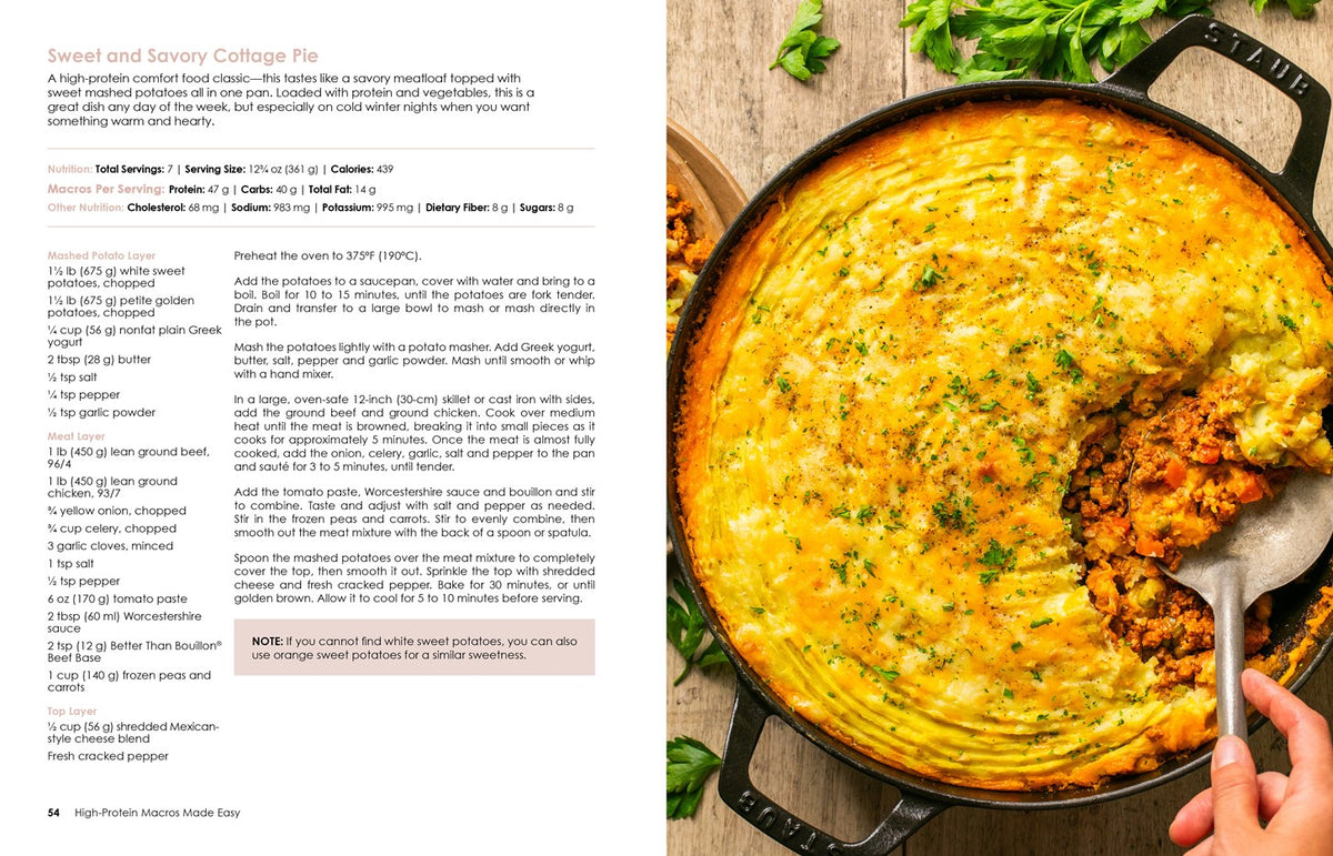 High-Protein Macros Made Easy: 75 Standout Recipes to Help You Build Muscle, Burn Fat and Stay Satiated