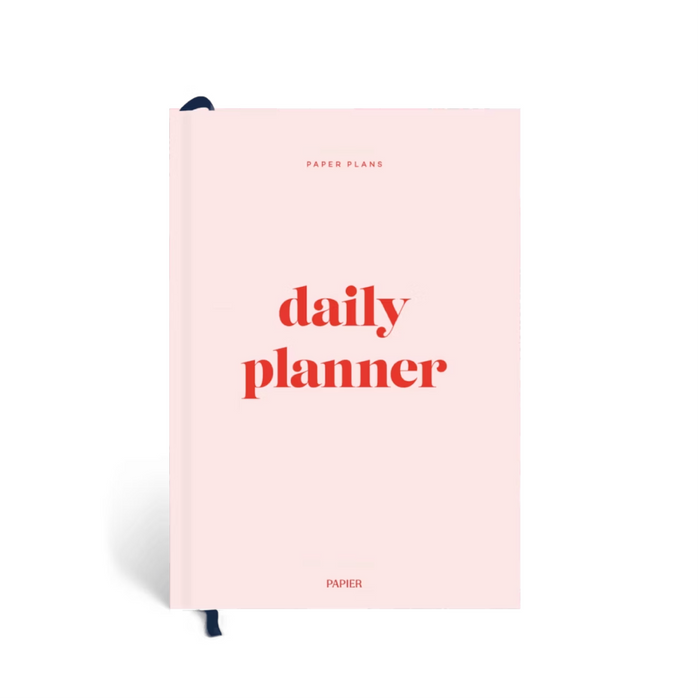 Daily Planner, Undated, A5 Hardcover - Joy