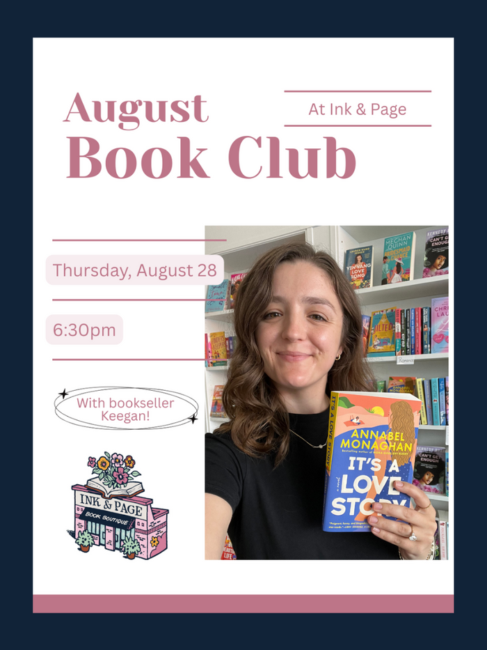 August Book Club with Keegan!