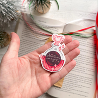 Bottled Christmas Magic Sticker