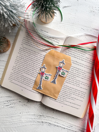 Merry Bookmas Street Light Sticker